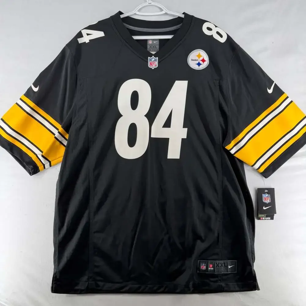0094 2XL Nike Pittsburgh Steelers Antonio Brown #84 On-Field Jersey